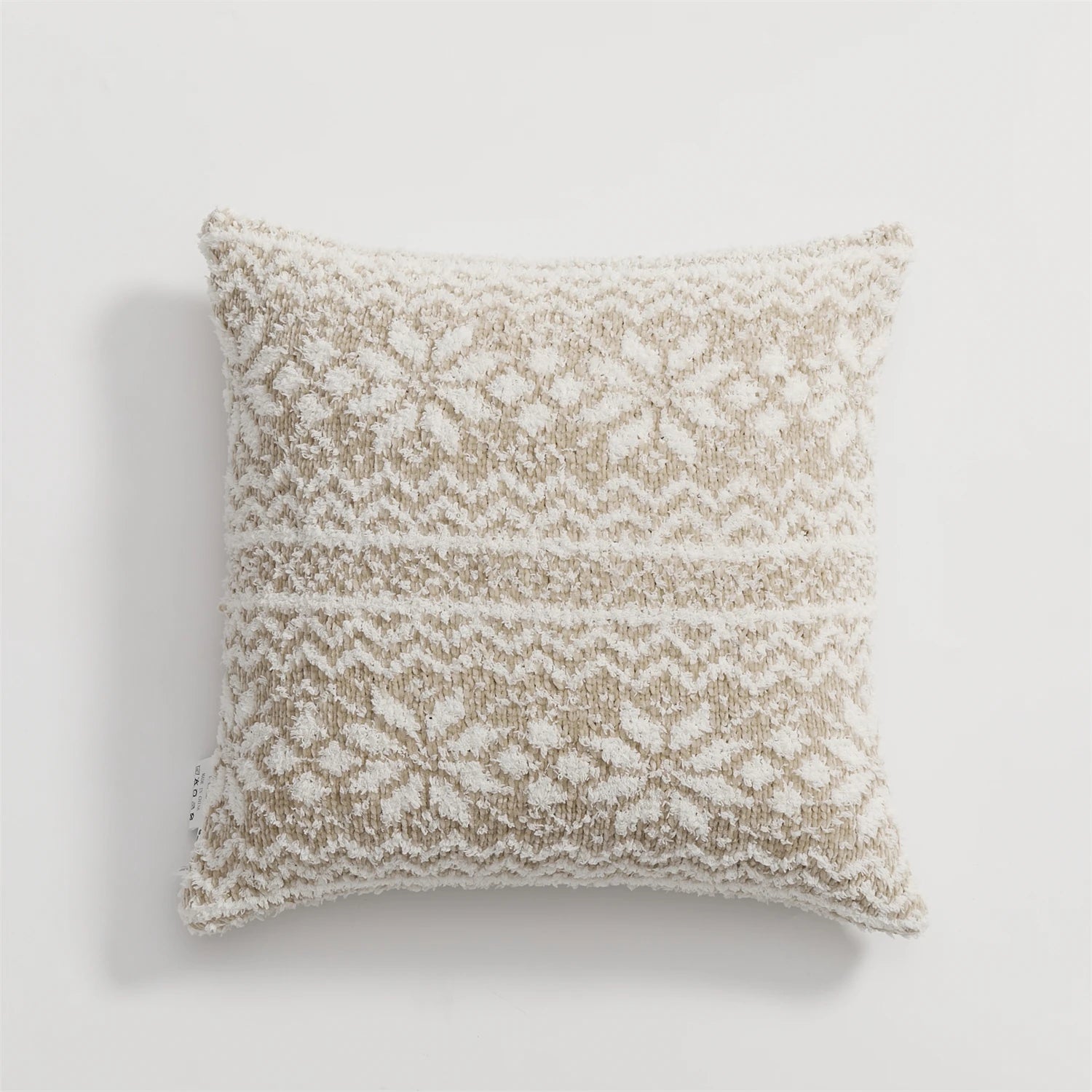 Christmas Snowflake Square Decorative Pillow Cover