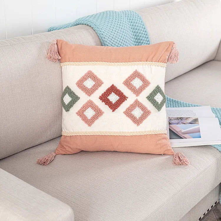 Geometric Moroccan Cushion Cover