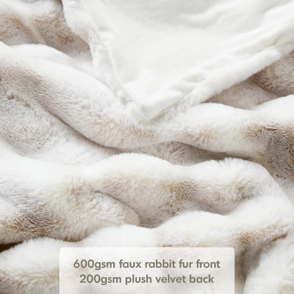 Frost Fox Fluffy Soft Blankets