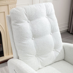 Accent Rocking Chair with Footrest