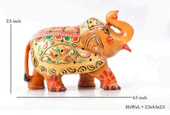 Handmade hand painted beautiful elephant